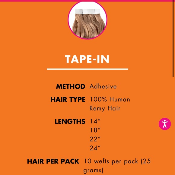 BNIB Babe tape in seamless hair extensions - Picture 5 of 6